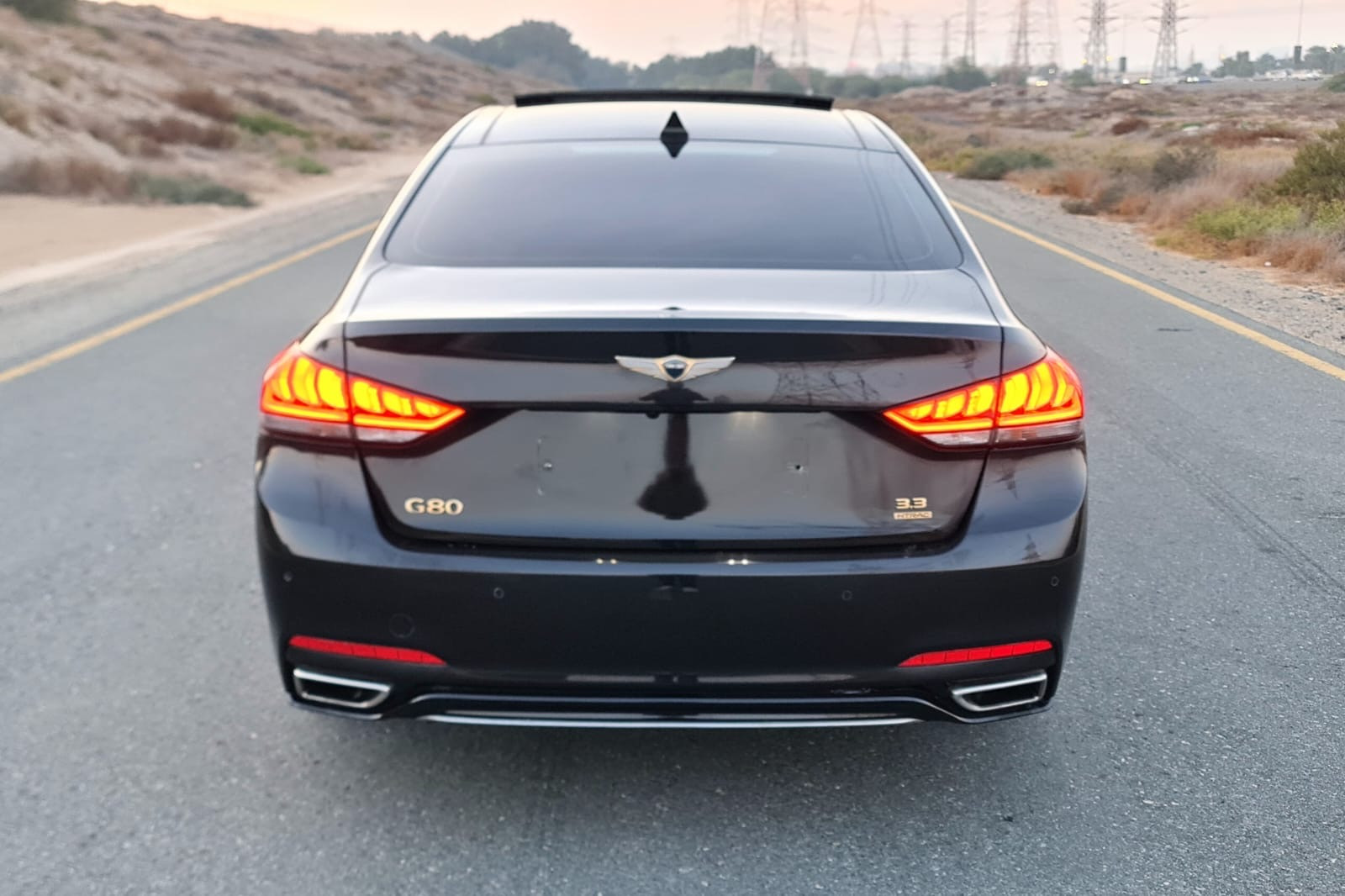جينيسس G80 رويال ( اعلى فئة ) تواجد حماة